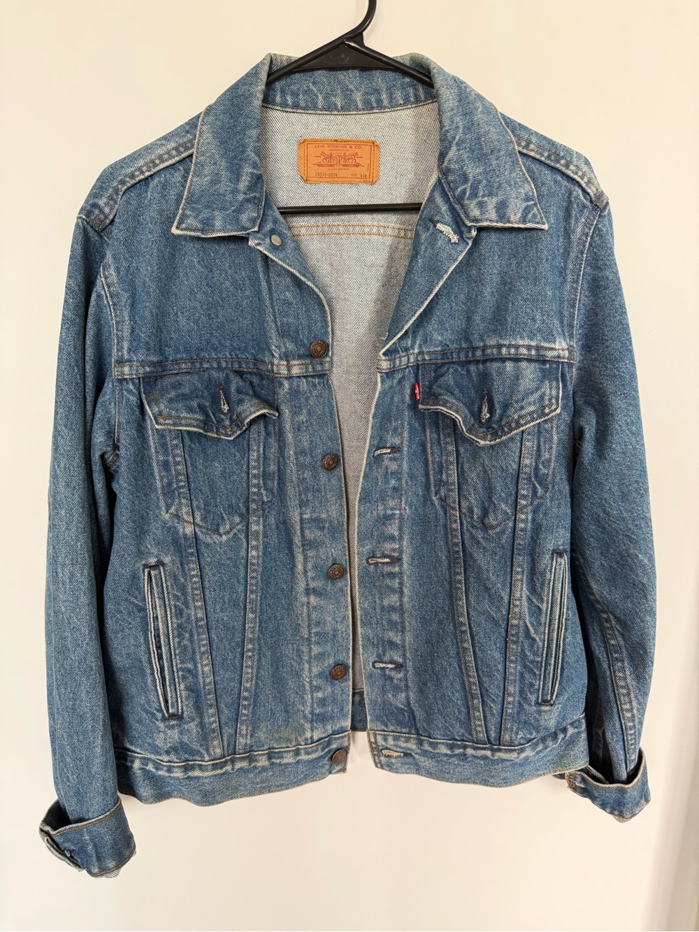 Levi's Light Blue Washed Denim Jacket - Men's